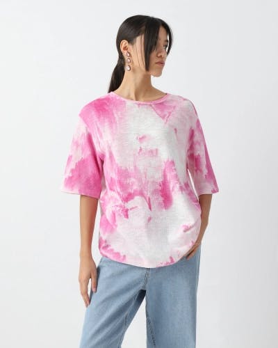 Loose-fit gradient t-shirt