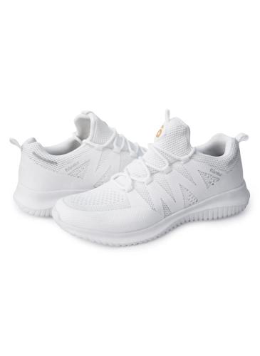 Women's casual sneakers with adjustable elastic laces