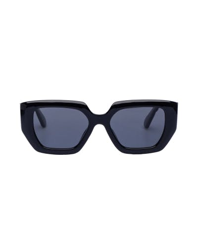 Polarized unisex D-frame square sunglasses