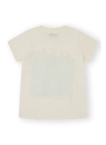 Wild safari ecru cotton t-shirt for boys