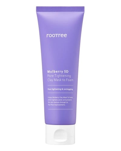 Mulberry 5D pore tightening clay mask to foam, 120 ml