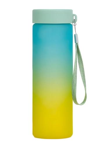 Portable leak-proof gradient hydration bottle, 600 ml