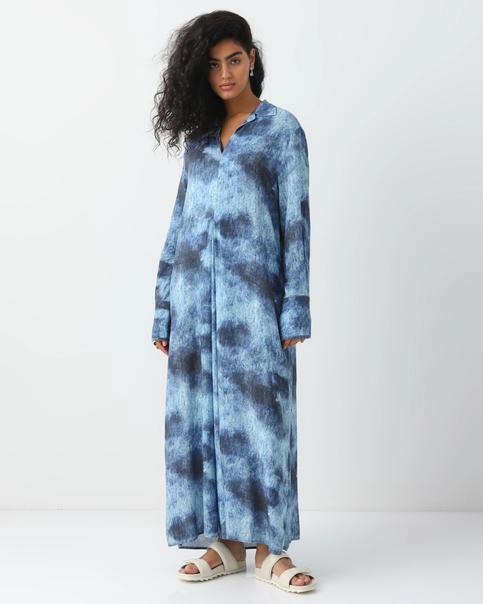 Loose fit maxi dress