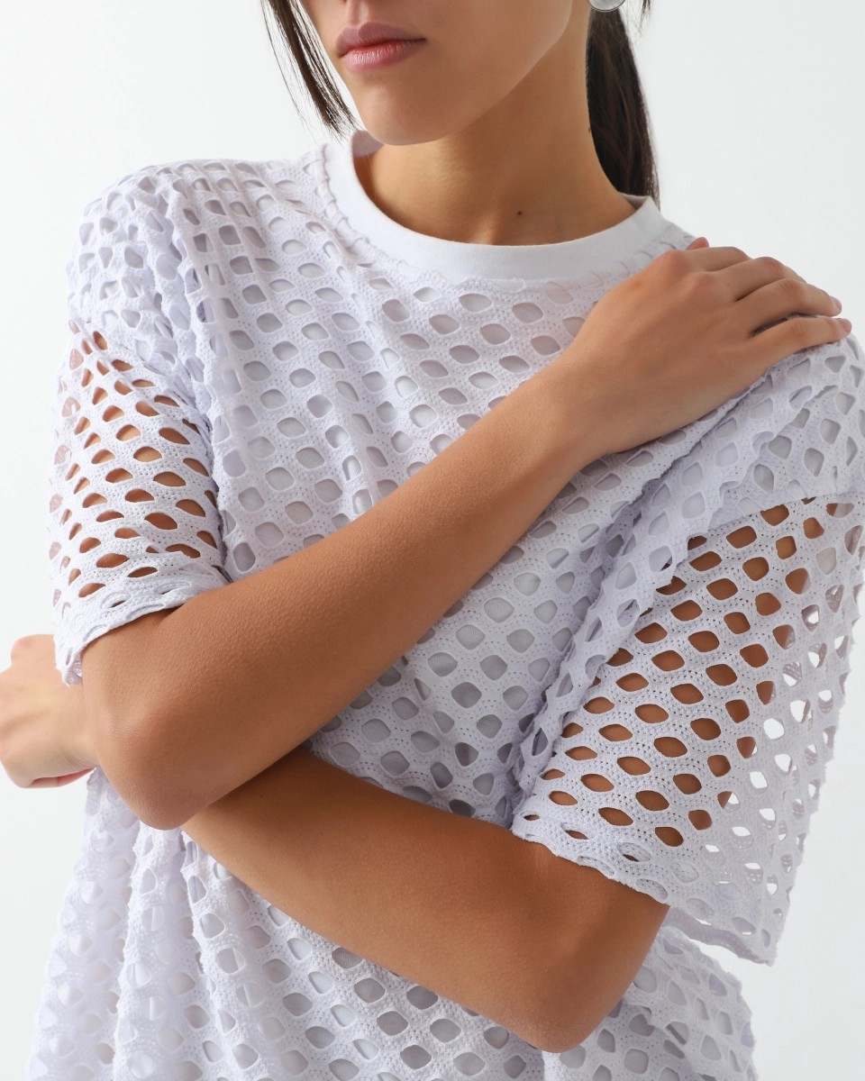 Perforated t-shirt