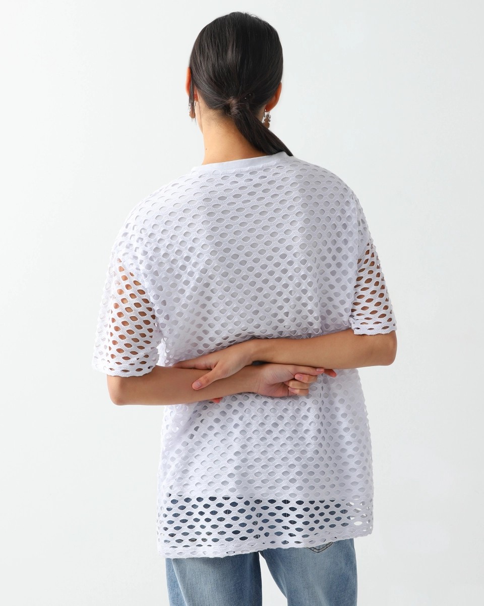 Perforated t-shirt