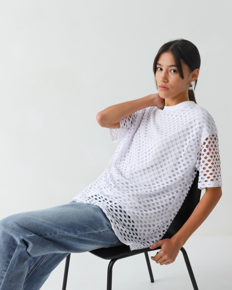 Perforated t-shirt