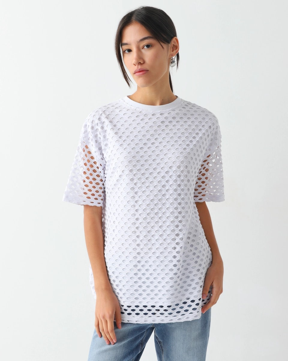 Perforated t-shirt
