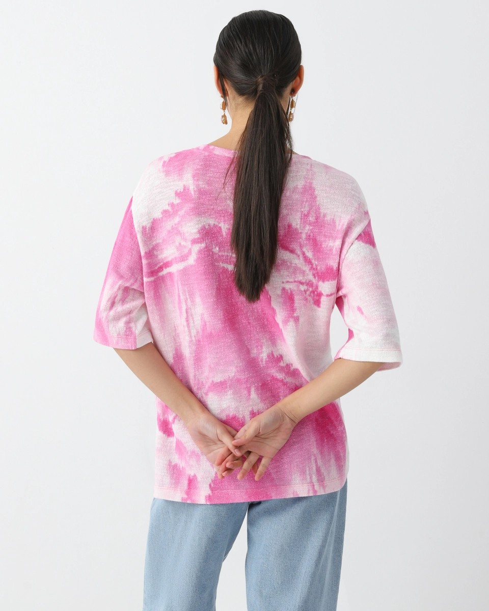 Loose-fit gradient t-shirt