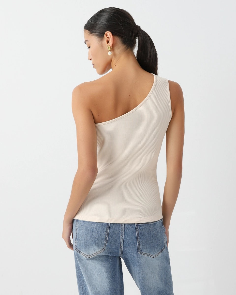 One-shoulder top