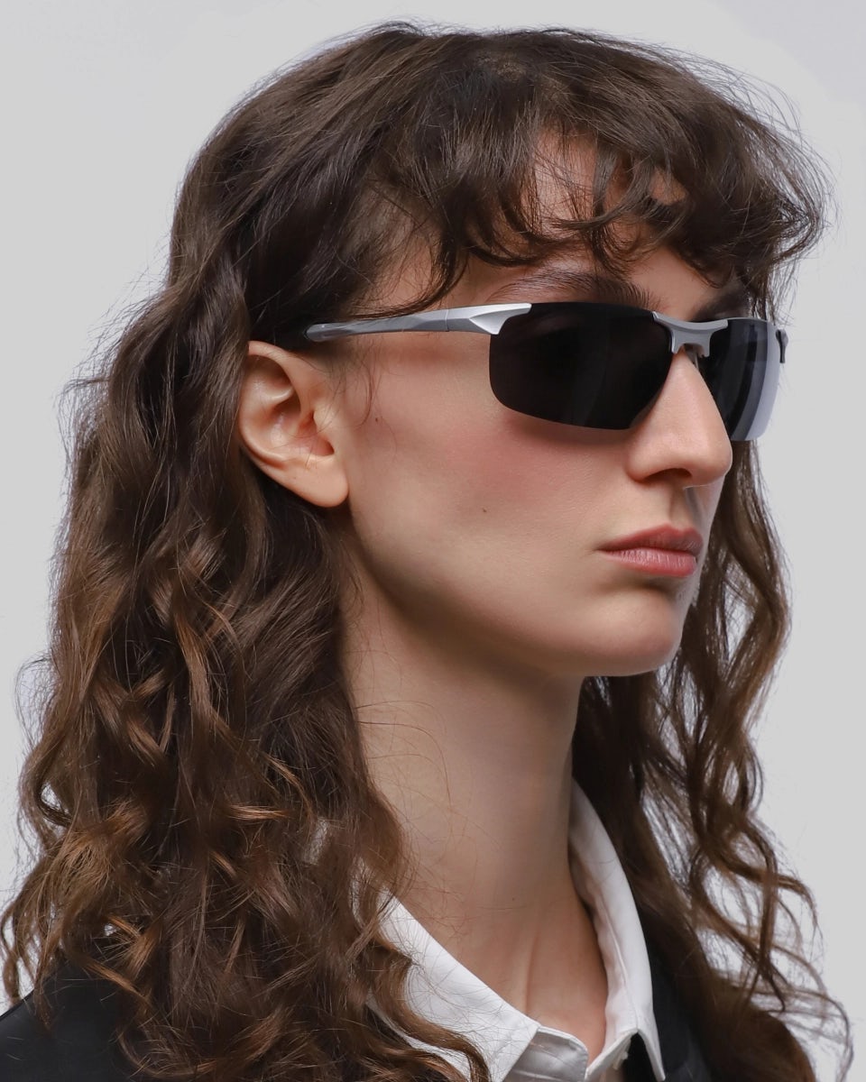 Sport polarized oval unisex sunglasses