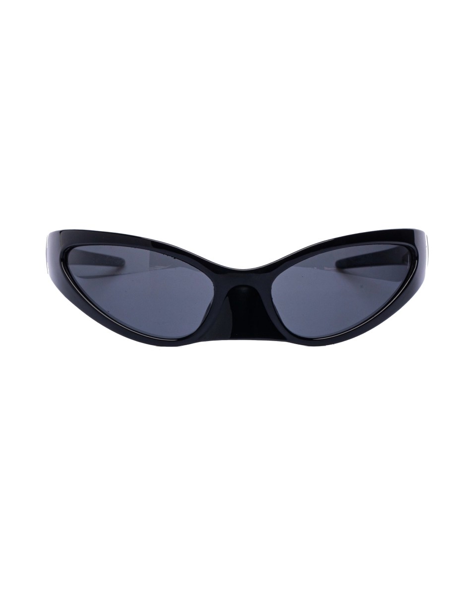 Stylish polarized black unisex sunglasses, UV400