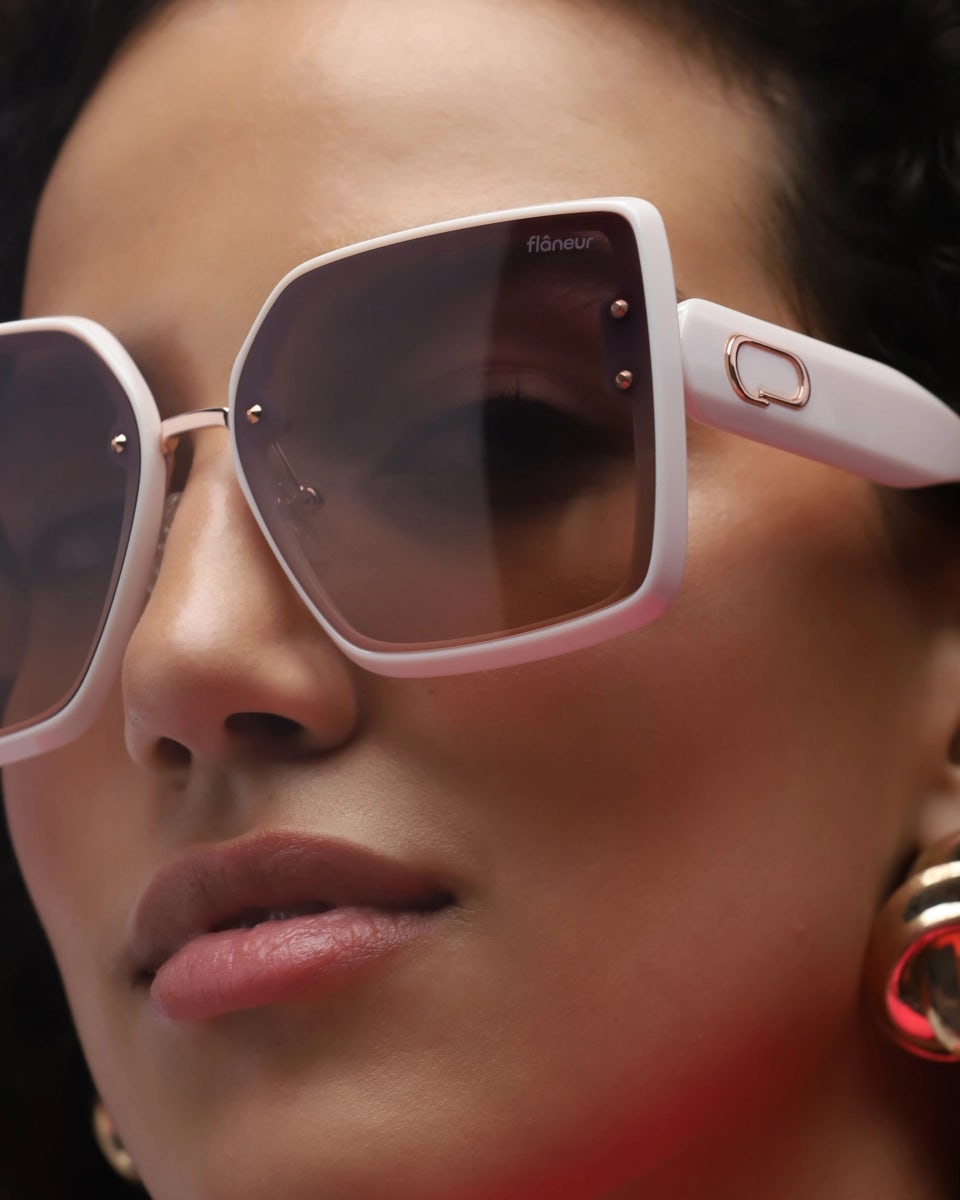 Stylish polarized square unisex sunglasses, UV400