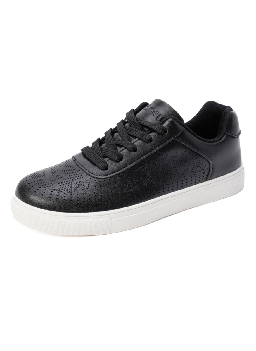 Casual leather sneakers for women