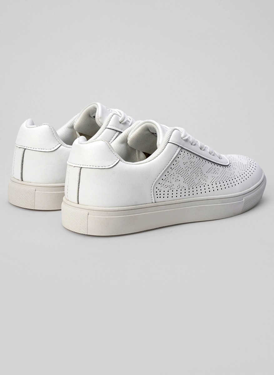 Casual leather sneakers for women