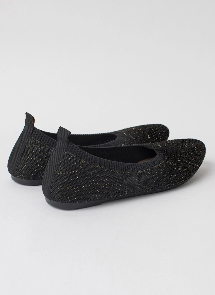 Breathable round toe ballet flats