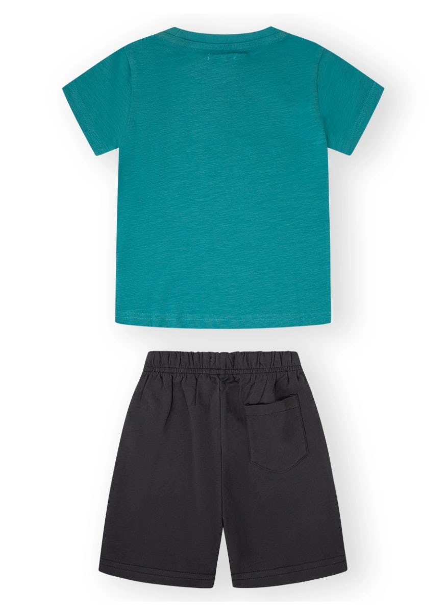 Comfortable summer set t-shirt and shorts for boys