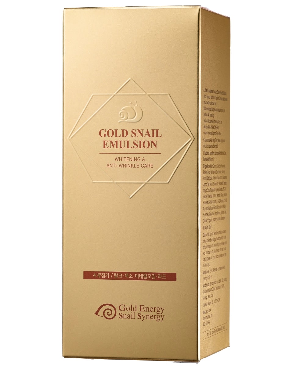 24K Gold extract & snail emulsion, 130 ml