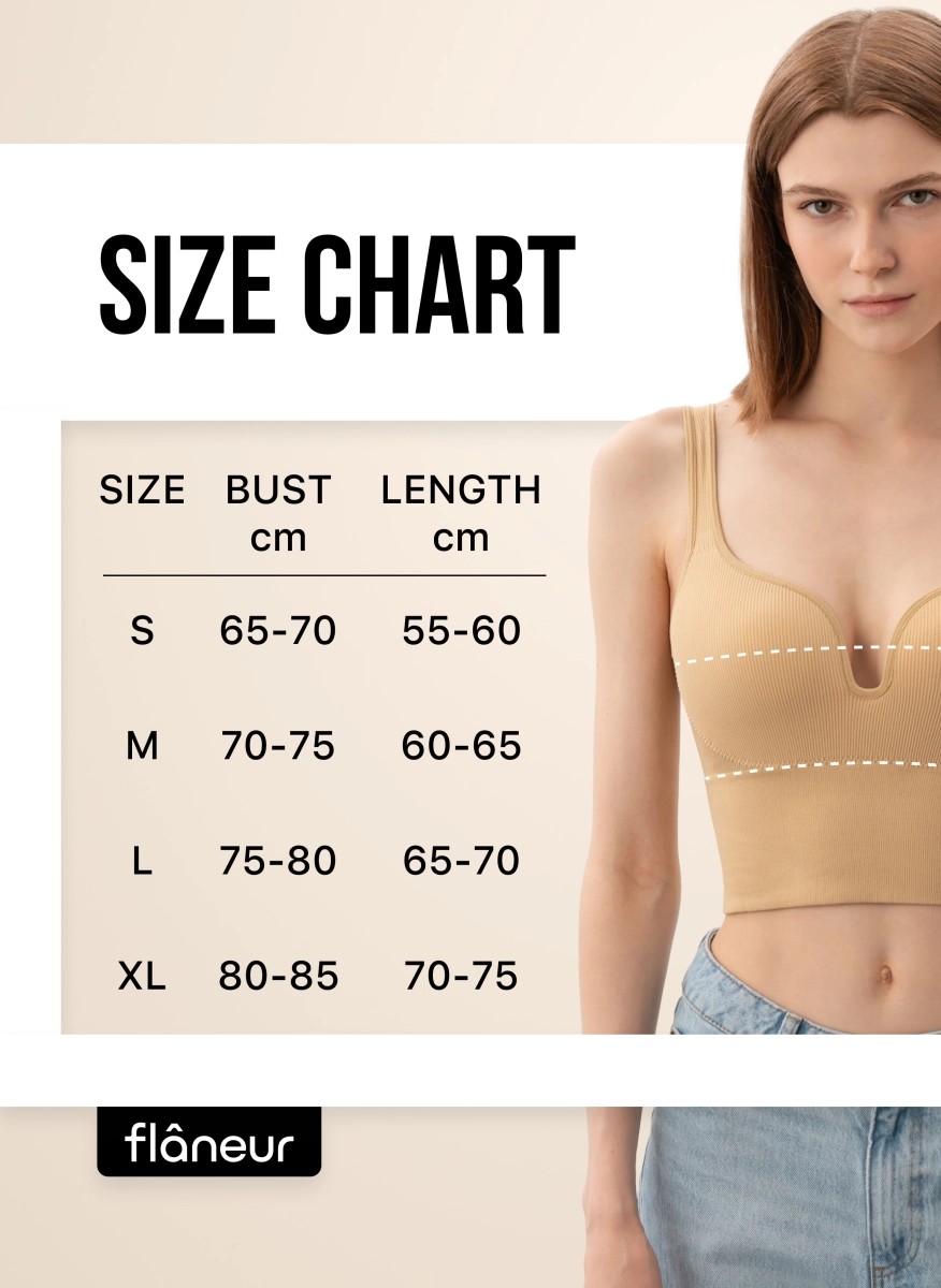 Bra for women with push-up effect