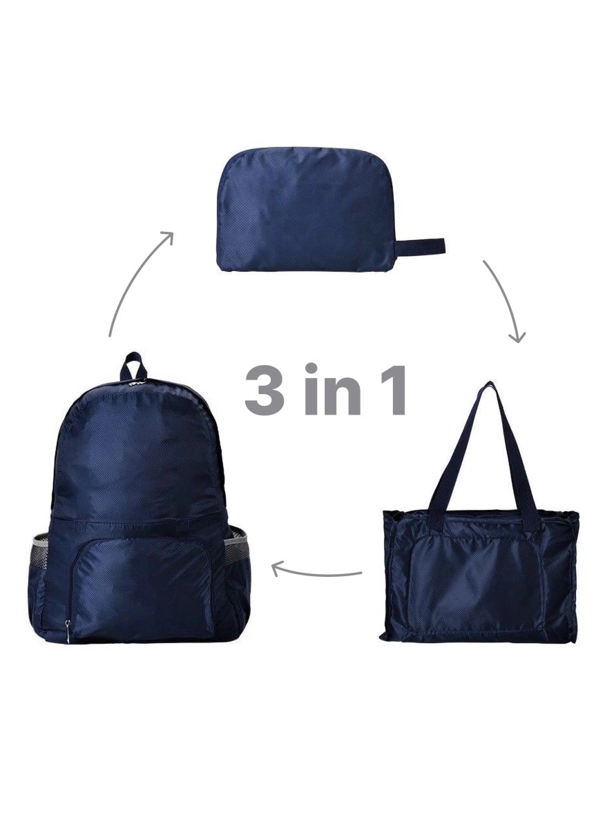 Outdoor foldable dual-purpose multifunctional backpack