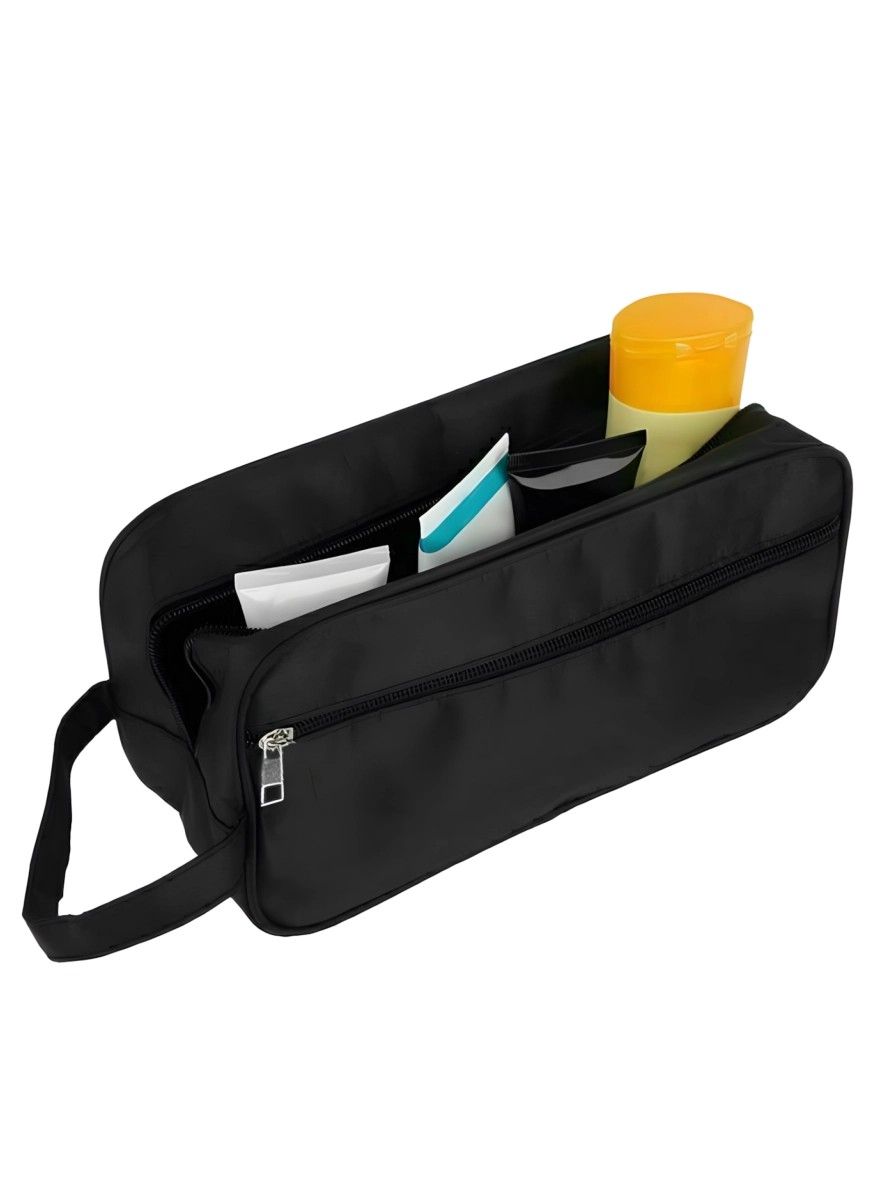 Compact pouch bag with wrist strap